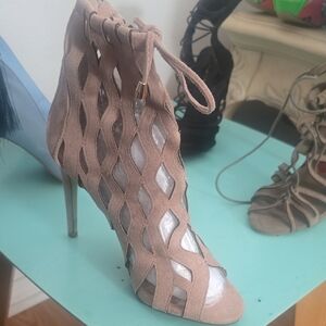 Cape Robbin Tan Cutout Heels
